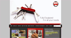 Desktop Screenshot of acefmindia.com